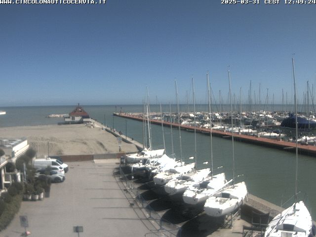 Webcam Live Circolo Nautico Cervia